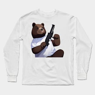 Bear Gun Long Sleeve T-Shirt